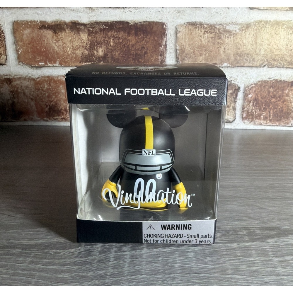 NEW 2011 Disney Vinylmation NFL Pittsburgh Steelers Collectible Figure